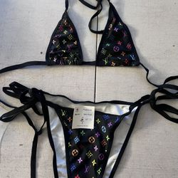 LV Print Bikini