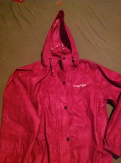 MWT FROGGS TOGGS RED RAIN JACKET