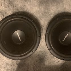 Rockford Fosgate 12 Inch Subwoofers