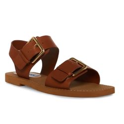 STEVE MADDEN SANTO LEATHER SANDAL