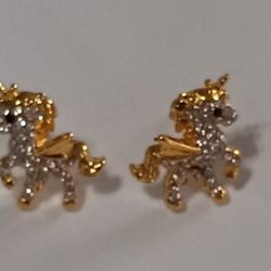 GOLD FILLED  "" RISTONE UNICORN 🦄""