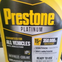 Prestone Platinum Antifreeze Coolant