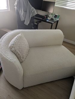 Modular Shaped Loveseat Sofa