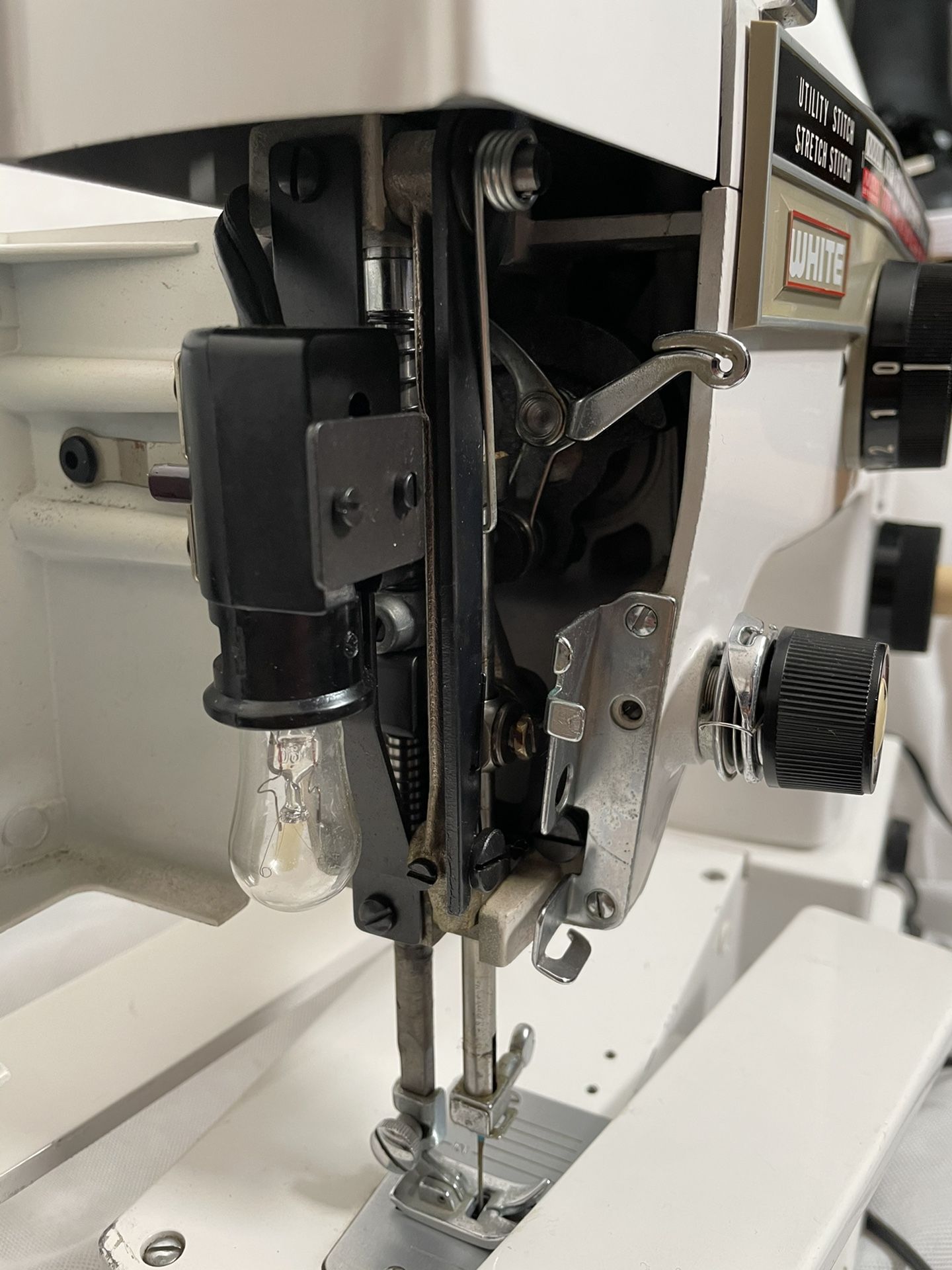 White Brand Model 734 Sewing Machine Made In japan