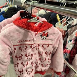 Girls Winter Minnie  Jackets Size (7)