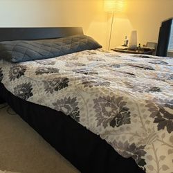 🛏 Full IKEA Bed + Novaform Mattress — Pickup Only (Acton, You Move It)