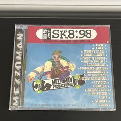 Sk8:98 Promotional CD Mezzoman Productions Compilation 1998 Palladium Worcester