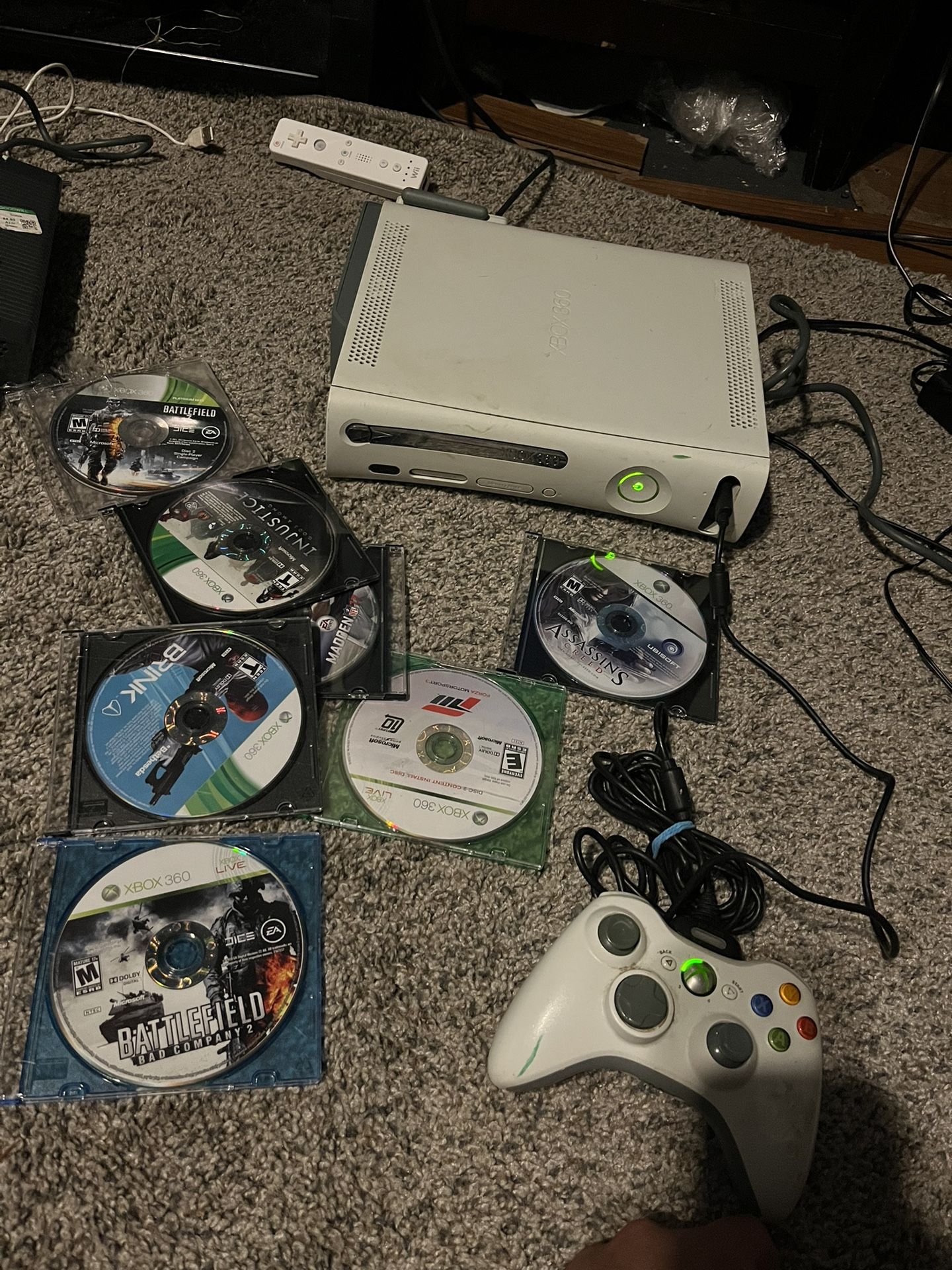 Xbox 360 With Games