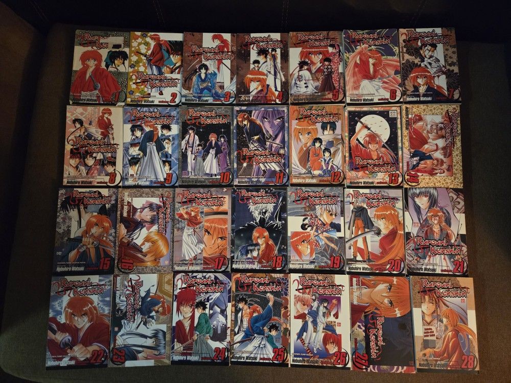 Rurouni Kenshin Manga Vol. 1-28