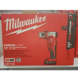 Milwaukee M18 1/2” To 4” Force Logic High Capacity Knockout Tool