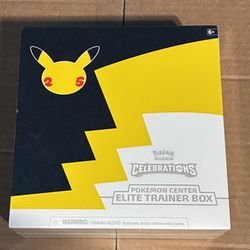Celebrations Pokemon Center Elite Trainer Box