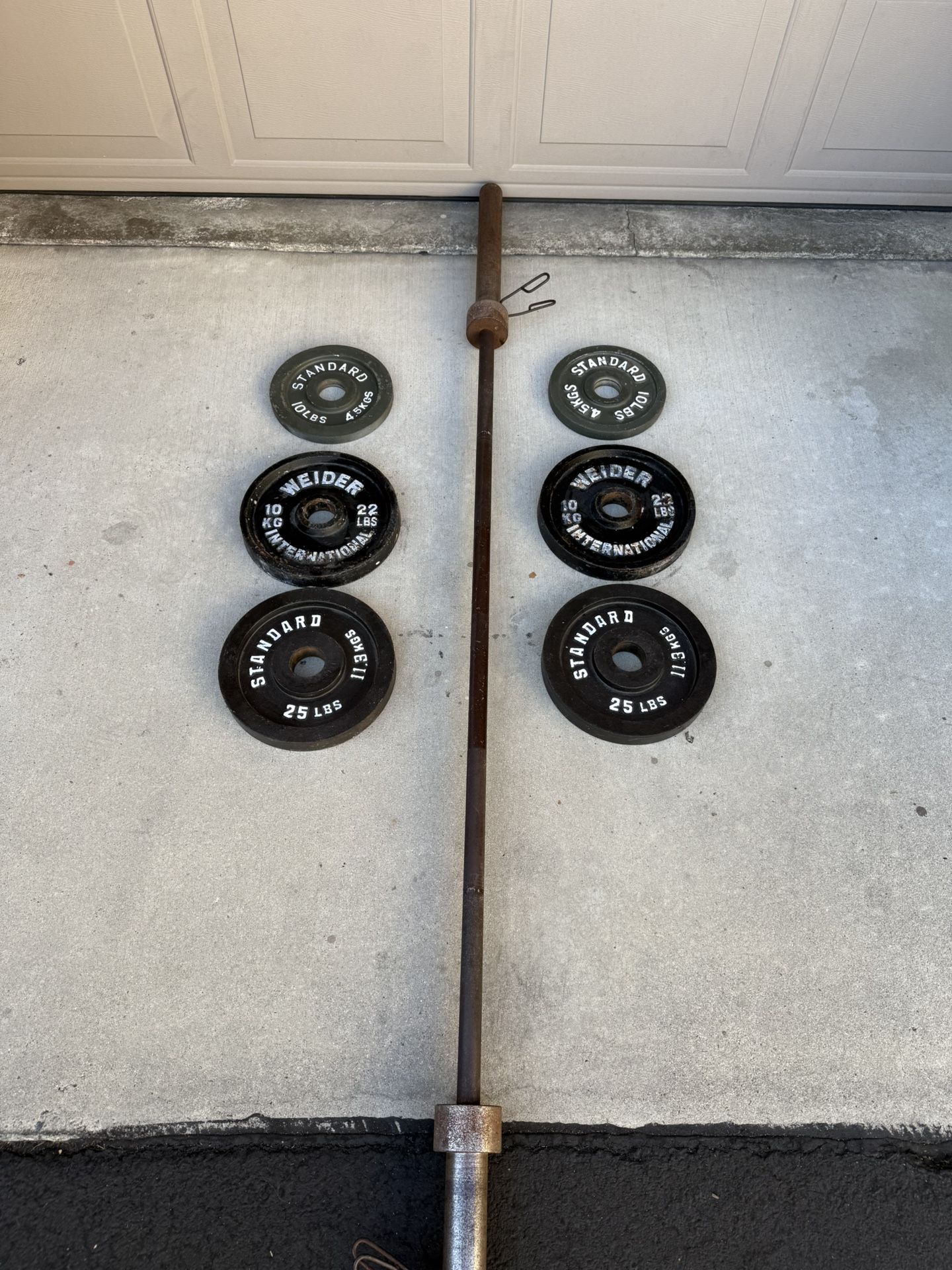 Weights And Bar