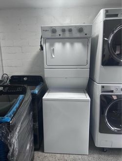 27” Whirlpool stackable washer and dryer