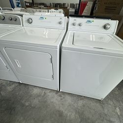 Roper Set Washing Machine & Electric Dryer 