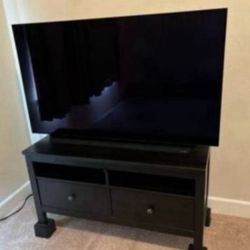 Black Ikea TV Stand with Drawers! 