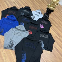 New Sdl Rhinestone Hoodies 