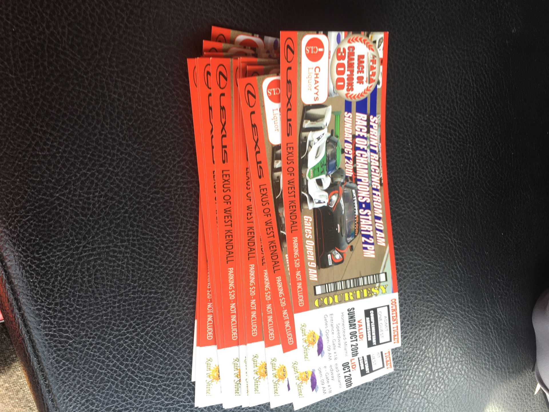 Race of champions tickets