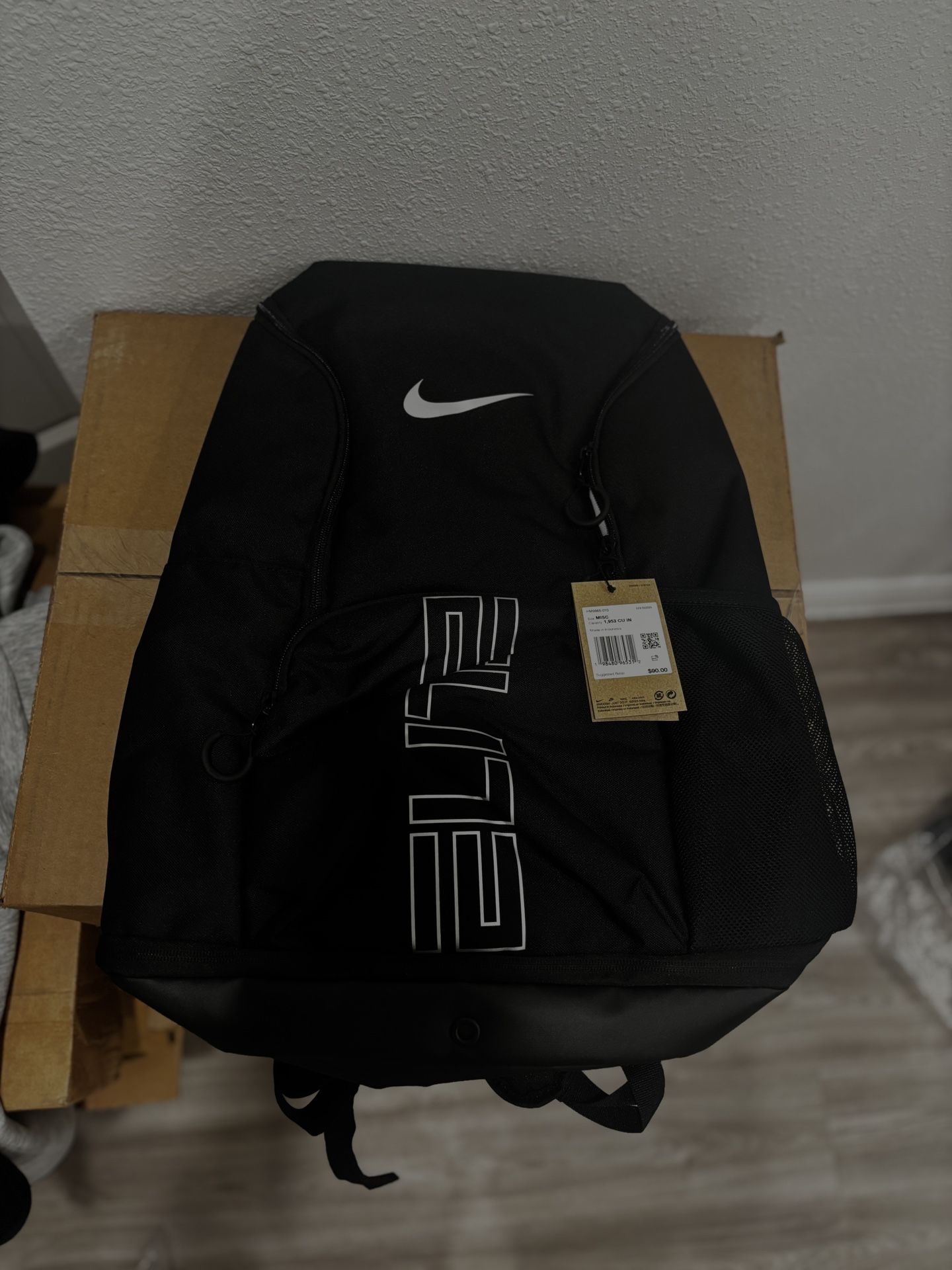 Black Nike Elite Bag