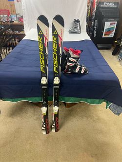Fischer Ski Package With Boots & Bindings