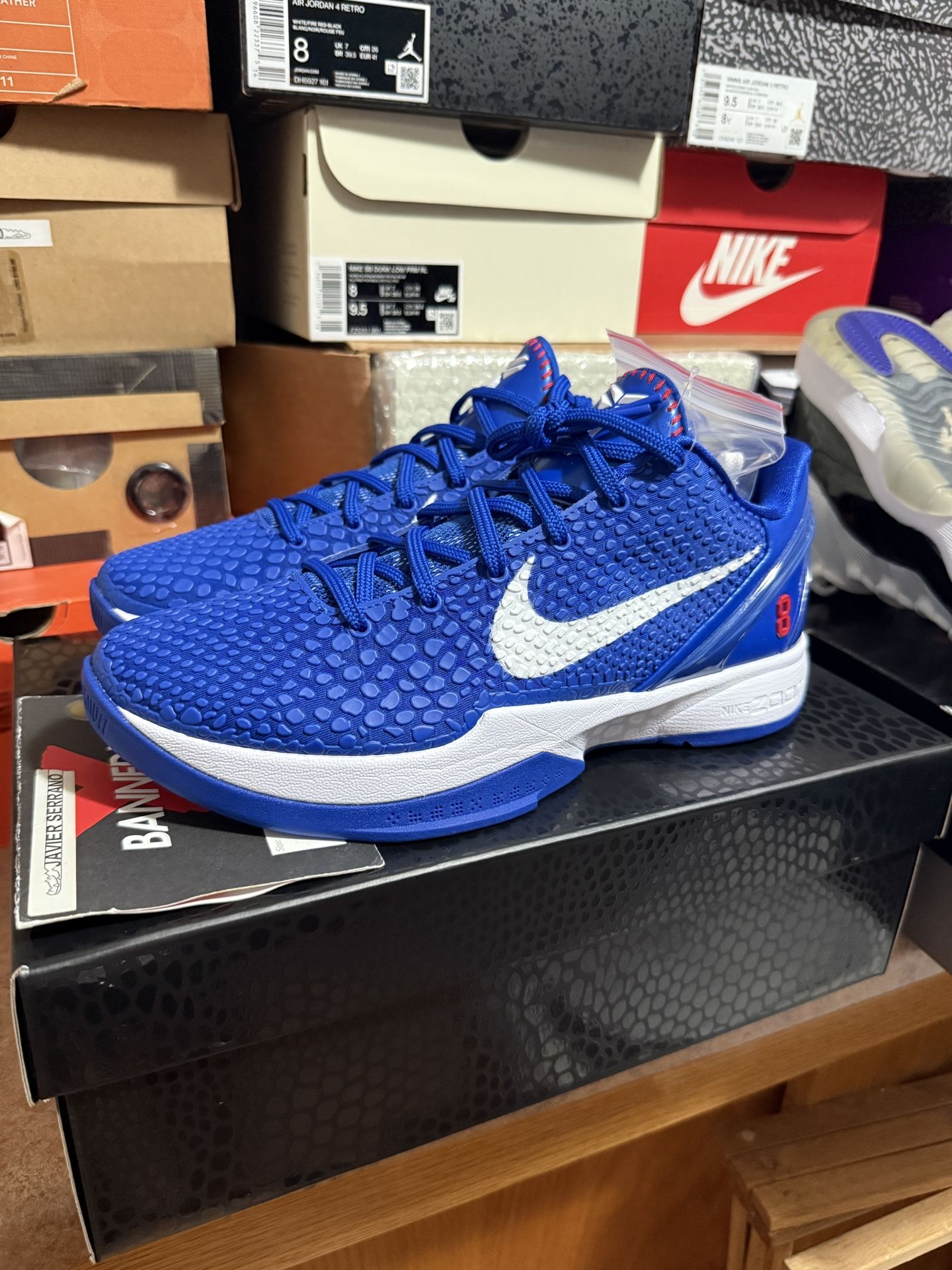 NIKE KOBE 6 PROTRO DODGERS Sz 8.5 DS