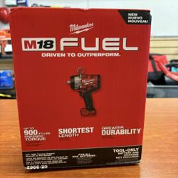 Milwaukee New 1/2" High Torque Impact Wrench  Frinction Ring 18M Fuel 