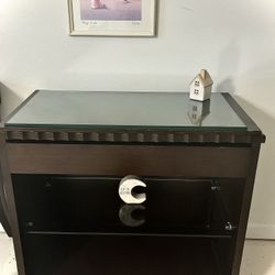 Big size Large Brown Night Stand 
