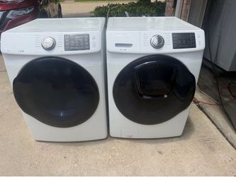 Washer and dryer set