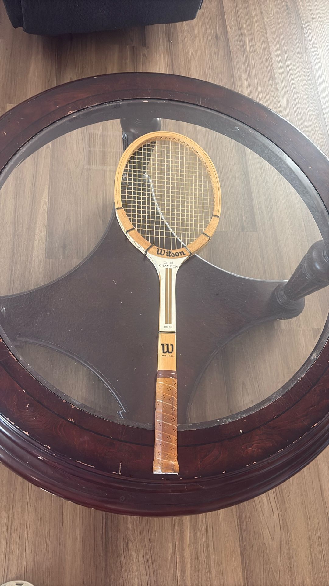 Vintage Wilson Club Champion Tennis Racket