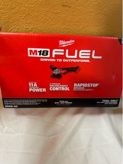 Milwaukee fuel variable speed grinder