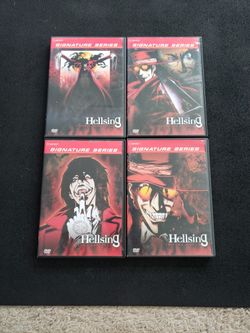 Hellsing 4 DVD Lot. Episode 1-13 Anime *Signature Series*