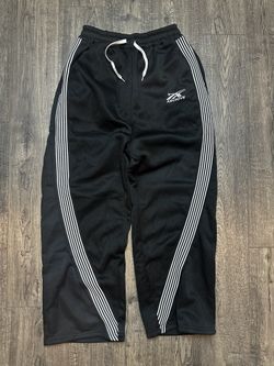 Black Baggy Sweat Pants