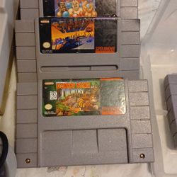 Super Nintendo With Games/ 7th Saga
