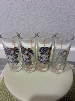 Ed Hardy Shot Glasses Set of 4