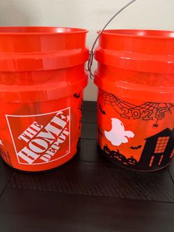 Home Depot Boo Buckets