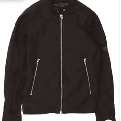 DIESEL MENS BOMBER JACKET  SMALL BLACK