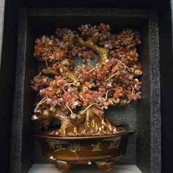 Carnelian Bonsai Tree of Life Natural Gemstones