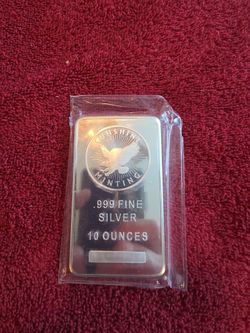Collectible Coin Silver Bar