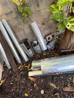 HVAC AC rigid duct work