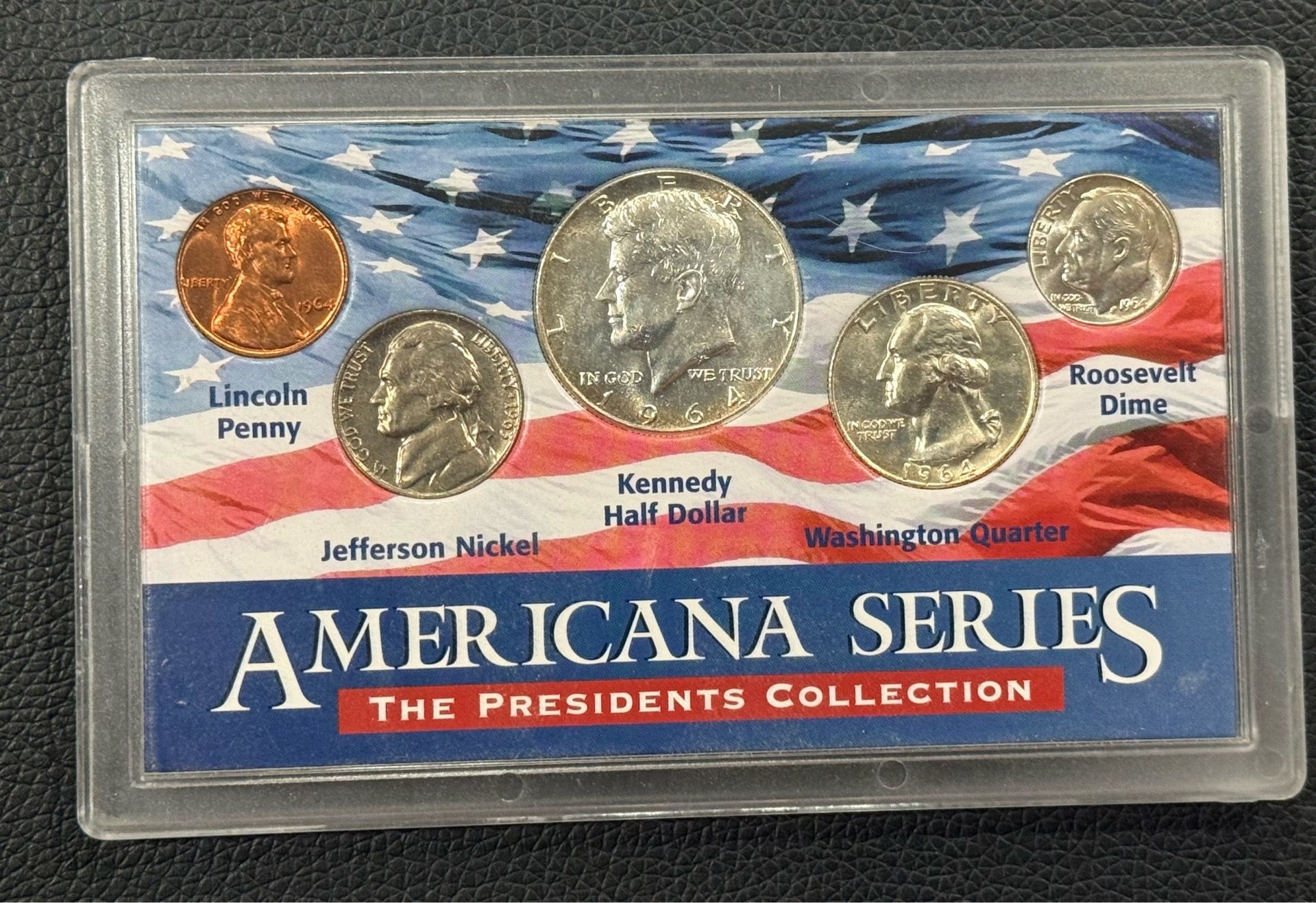 Americana Series 1964 Kennedy, Quarter and dime