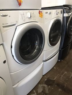 Whirlpool washer and dryer