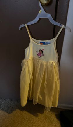 Dora yellow dress