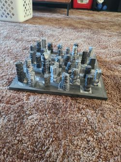 Ajedrez De Mármol Completo Profesional