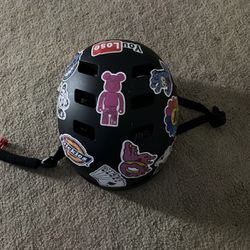 Helmet With Stickers 
