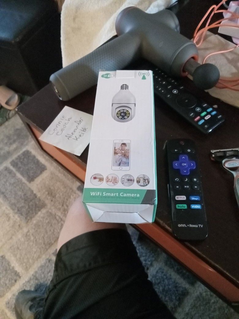 Light socket wifi smart camera three sixty sound and everything