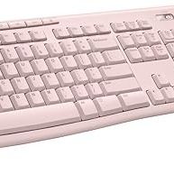 Rose Pink Keyboard And mouse