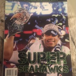 Seattle Seahawks football Magazine - commemorative issue 