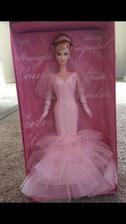 Pink Ribbon Barbie Collector