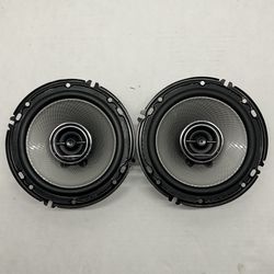 Pre-Owned Kenwood KFC-D161 6.5” 2-Way Coaxial Car Speakers Tested And Works
