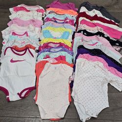 Baby Girl Clothing Newborn-6 Months. Over 100 Pieces Of Clothing