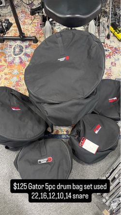 Gator Drum Bag Set